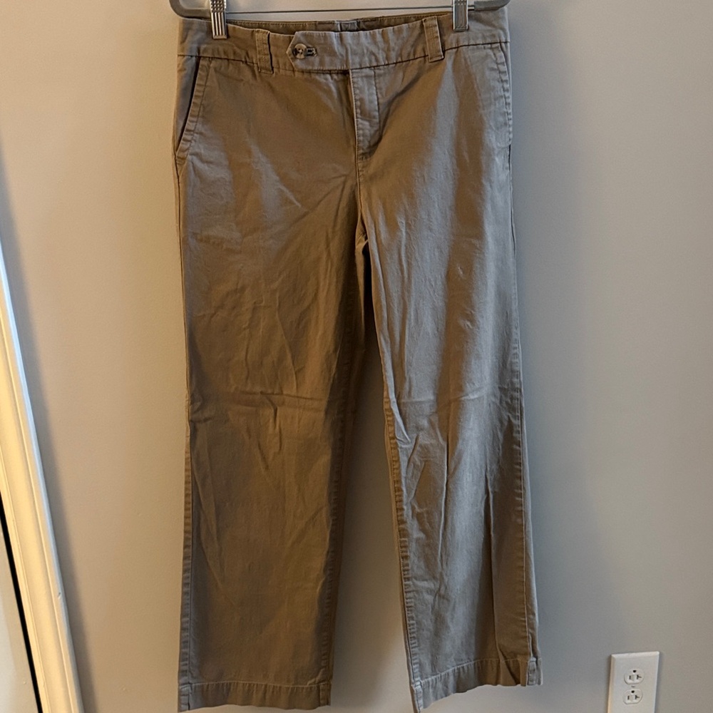 Eddie Bauer Women's Tan Mercer Fit Straight Leg Pants